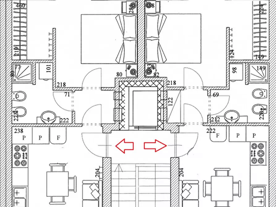 Immagine 13 di Appartamento in vendita  in corso Piave a Alba