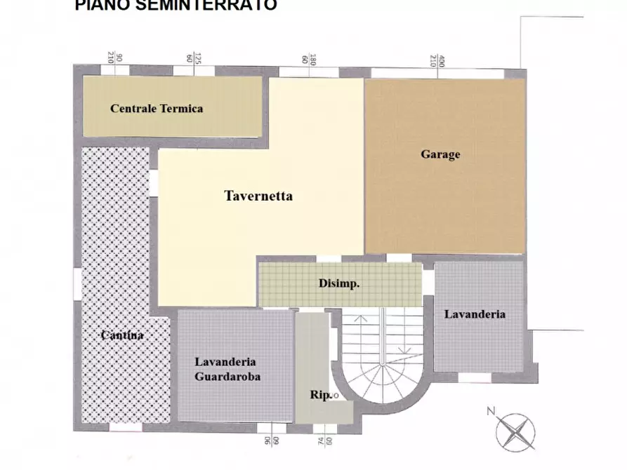 Immagine 1 di Casa bifamiliare in vendita  in Via Cesare Battisti a Abano Terme