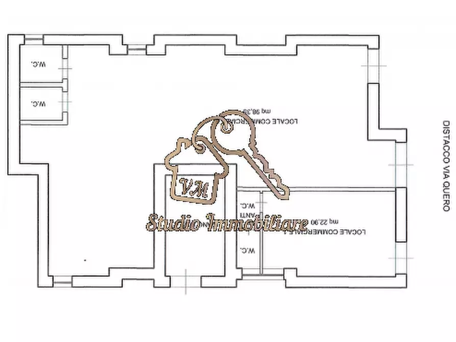 Immagine 20 di Negozio in vendita  in Via Quero, 136 a Roma