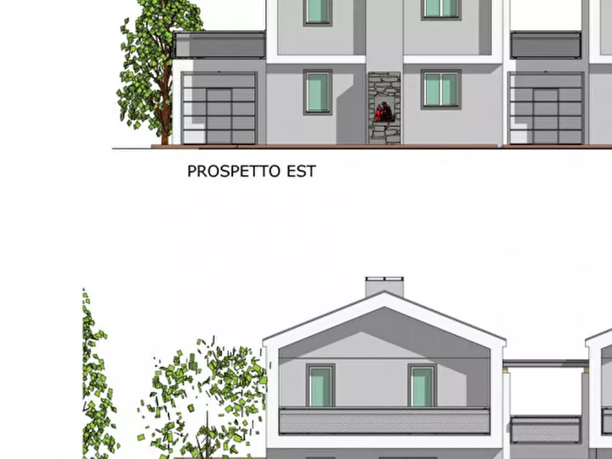 Immagine 2 di Villetta a schiera in vendita  in Via XXV Aprile a Baone