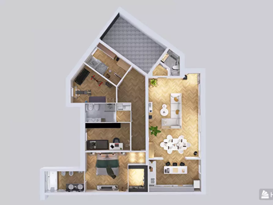 Immagine 28 di Casa bifamiliare in vendita  a Padova