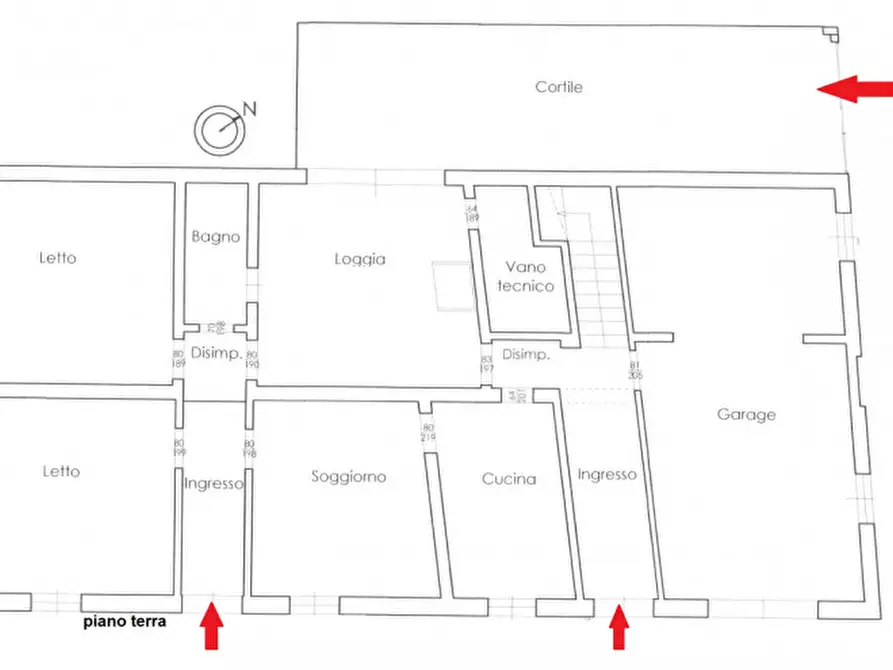 Immagine 22 di Casa indipendente in vendita  in via garibaldi a Faenza