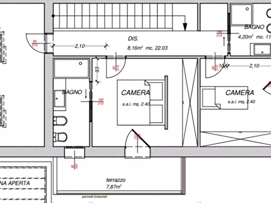 Immagine 6 di Casa trifamiliare in vendita  a Teolo