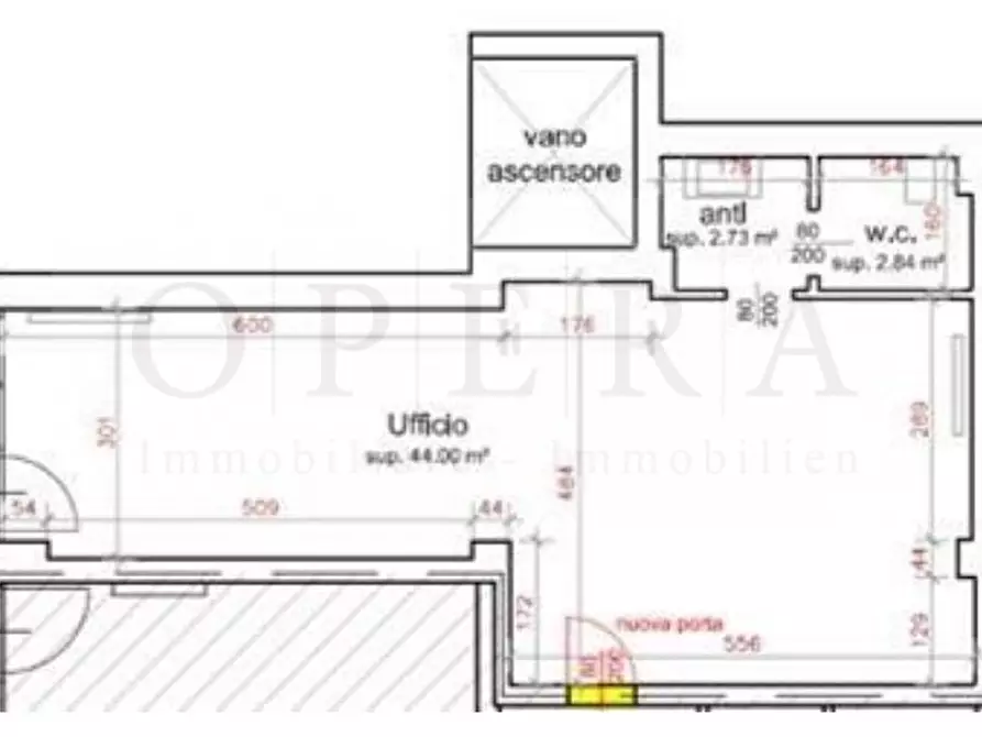 Immagine 1 di Ufficio in vendita  in via Maccani a Trento