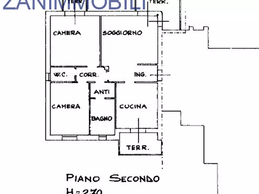 Immagine 1 di Appartamento in vendita  in Via Rovereto 1 a Castelfranco Veneto