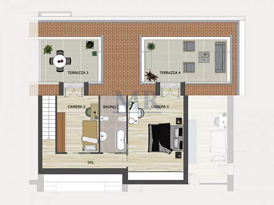 Immagine 19 di Attico in vendita  in Via Monti a Padova