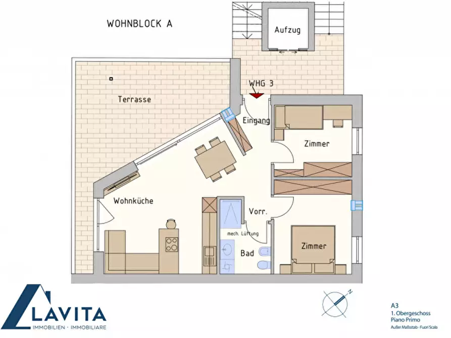 Immagine 33 di Appartamento in vendita  in via delle querce a Montagna .Montan.