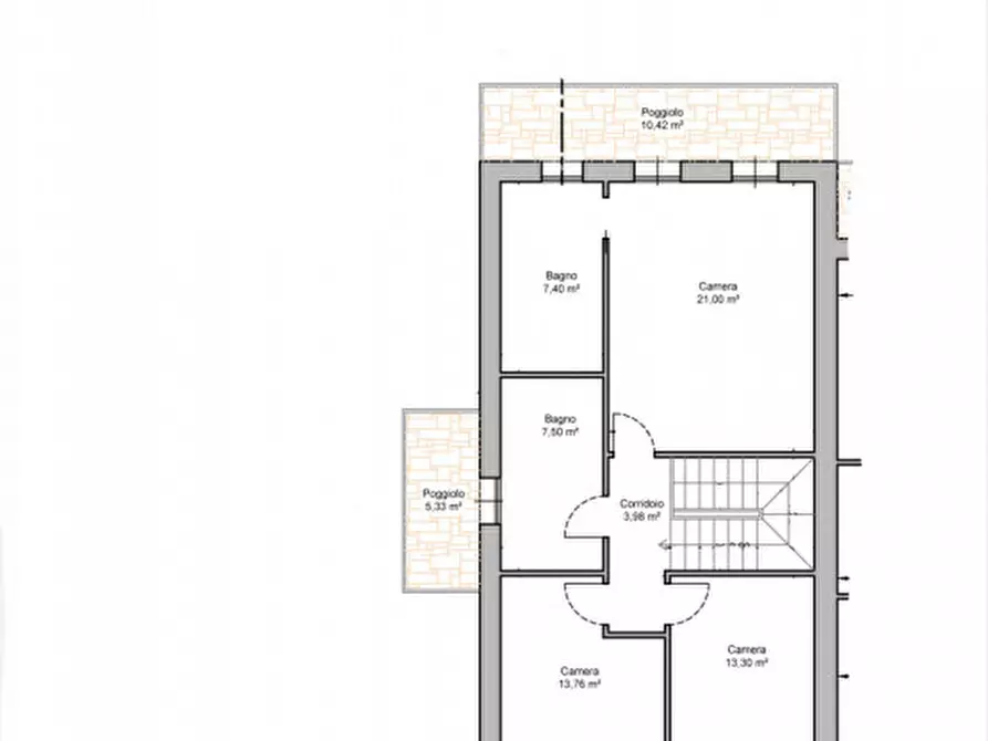 Immagine 3 di Casa trifamiliare in vendita  a San Bonifacio