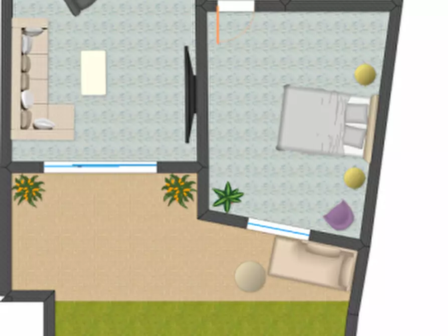 Immagine 36 di Villetta a schiera in vendita  in Via Giovanni Pascoli 20F a Domus De Maria