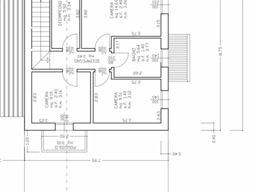 Immagine 24 di Casa bifamiliare in vendita  in via guglielmo marconi a Borgo Veneto
