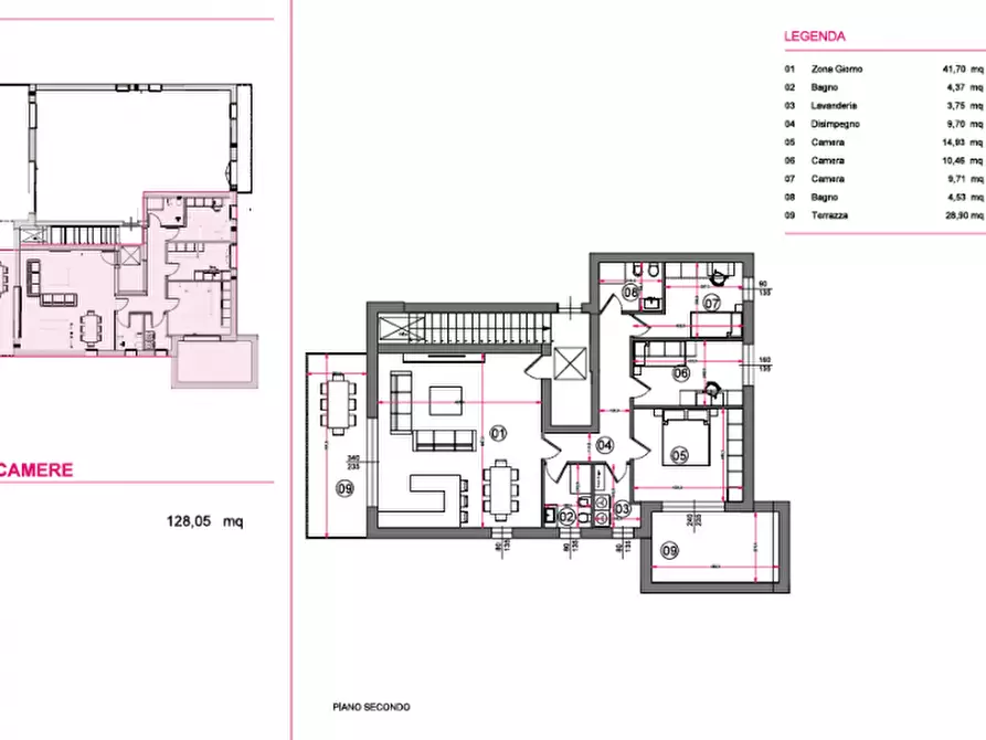 Immagine 6 di Attico in vendita  in Via Peschiera a Thiene
