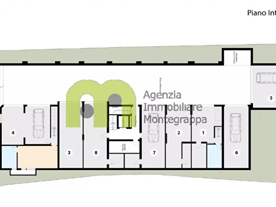 Immagine 22 di Villetta a schiera in vendita  in Via Abruzzo a Castelfranco Veneto