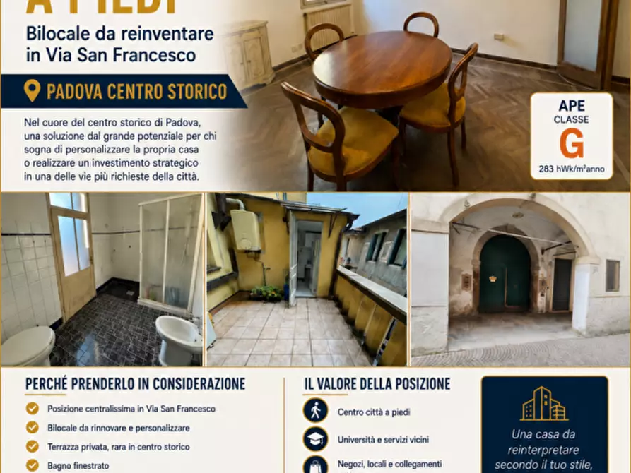 Immagine 47 di Appartamento in vendita  in Via San Francesco 128 a Padova