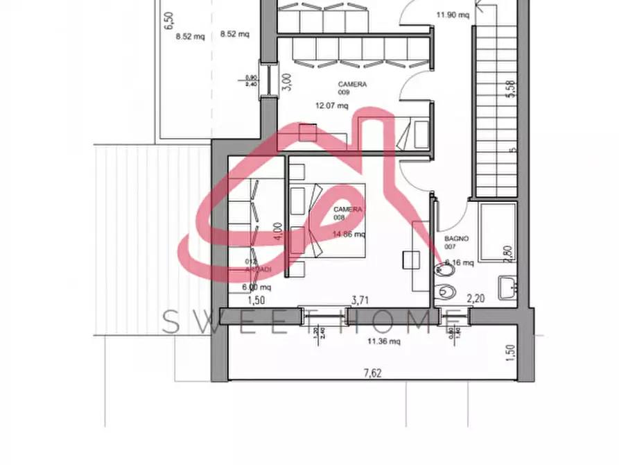 Immagine 19 di Casa bifamiliare in vendita  in Limena a Limena