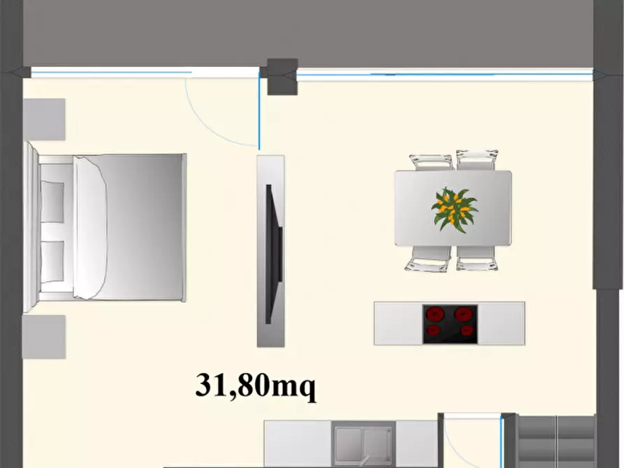 Immagine 14 di Appartamento in vendita  in Doladizza a Montagna .Montan.