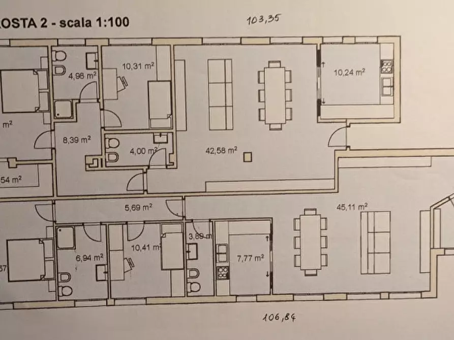 Immagine 40 di Appartamento in vendita  in via Cantelli 15 a Modena