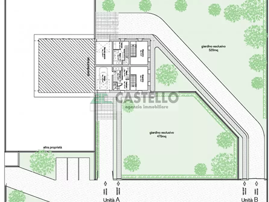 Immagine 23 di Casa trifamiliare in vendita  in Via Caltana a Campodarsego