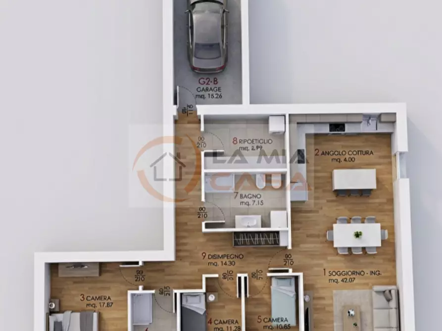 Immagine 7 di Appartamento in vendita  in Via Roma Arzergrande a Arzergrande