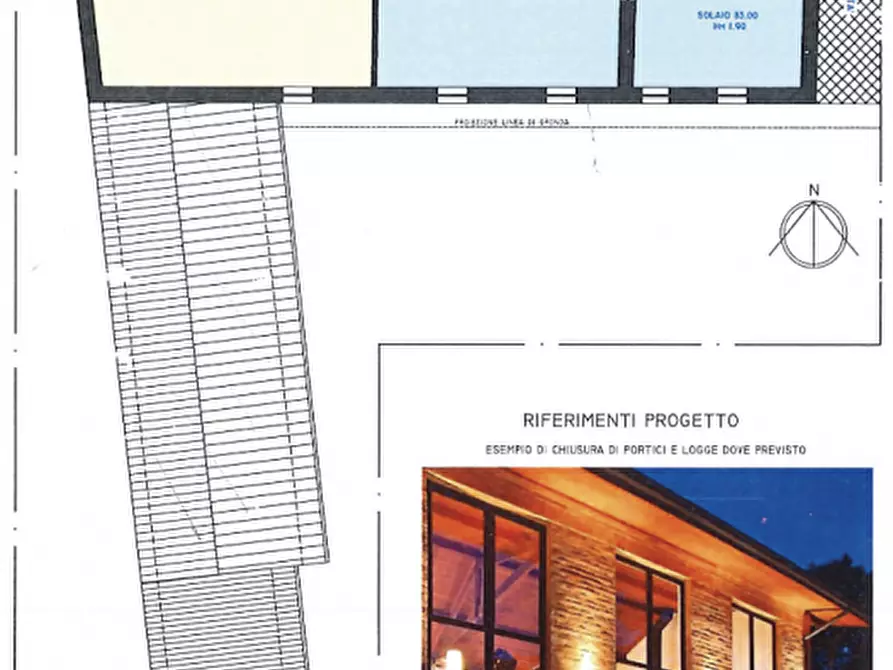 Immagine 42 di Rustico / casale in vendita  in Via Verdi a Botticino