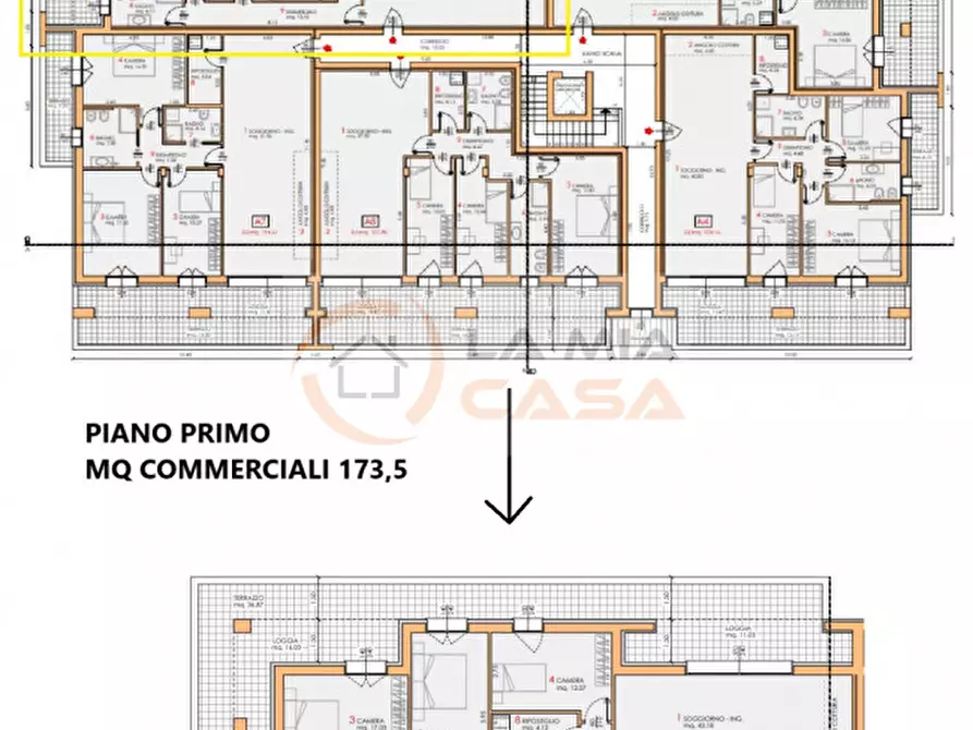 Immagine 8 di Appartamento in vendita  in Via Roma - Arzergrande a Arzergrande
