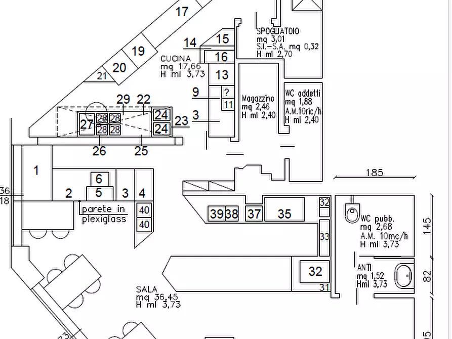 Immagine 3 di Attività commerciale in vendita  in Via Felisati a Venezia