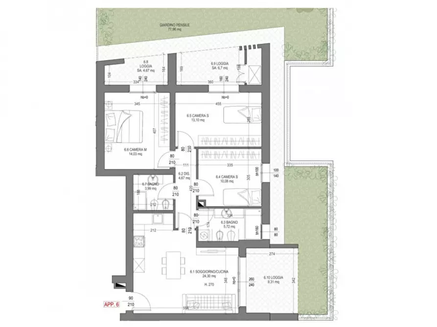 Immagine 15 di Appartamento in vendita  in Via Don Guido Manzoni a San Giovanni In Persiceto