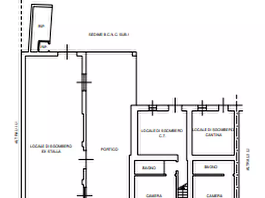 Immagine 2 di Casa indipendente in vendita  in Cascina Moschina a Predosa