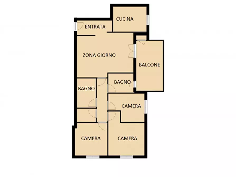 Immagine 16 di Appartamento in vendita  in Via Mercato Nuovo a Vicenza