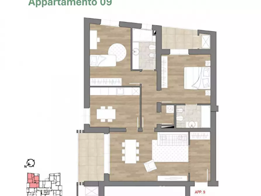 Immagine 13 di Appartamento in vendita  in Via Don Guido Manzoni a San Giovanni In Persiceto