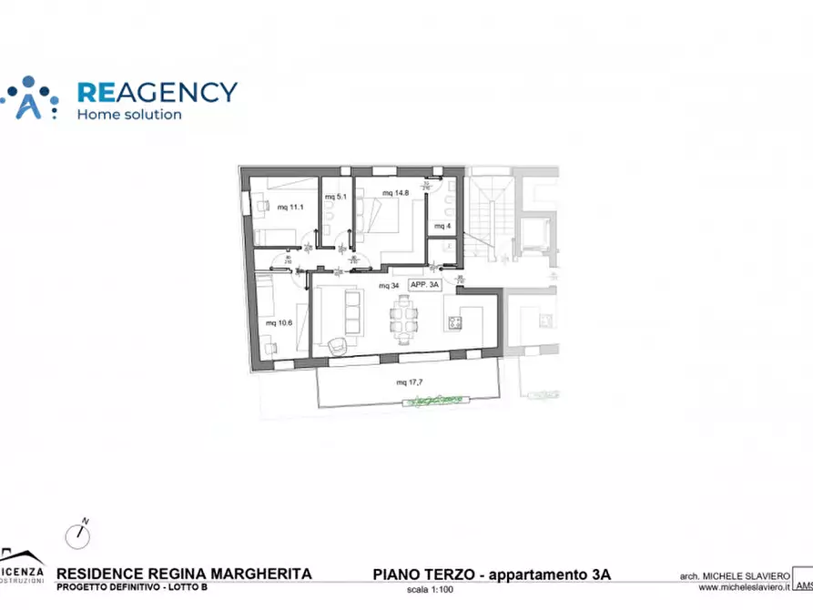 Immagine 17 di Appartamento in vendita  in VIA REGINA MARGHERITA a Valdagno