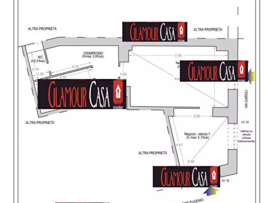 Immagine 17 di Negozio in vendita  in Via Principe Eugenio a Roma