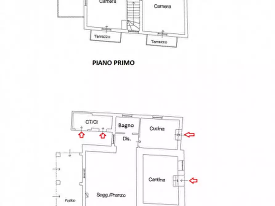 Immagine 28 di Rustico / casale in vendita  in via san martino a Sinalunga