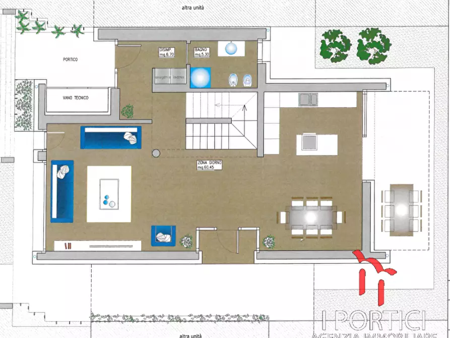 Immagine 15 di Villetta a schiera in vendita  in via Della Croce a Mogliano Veneto