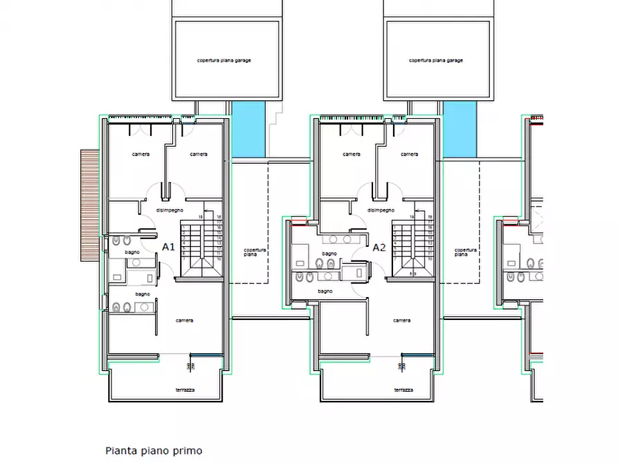 Immagine 19 di Villetta a schiera in vendita  in via Della Croce a Mogliano Veneto