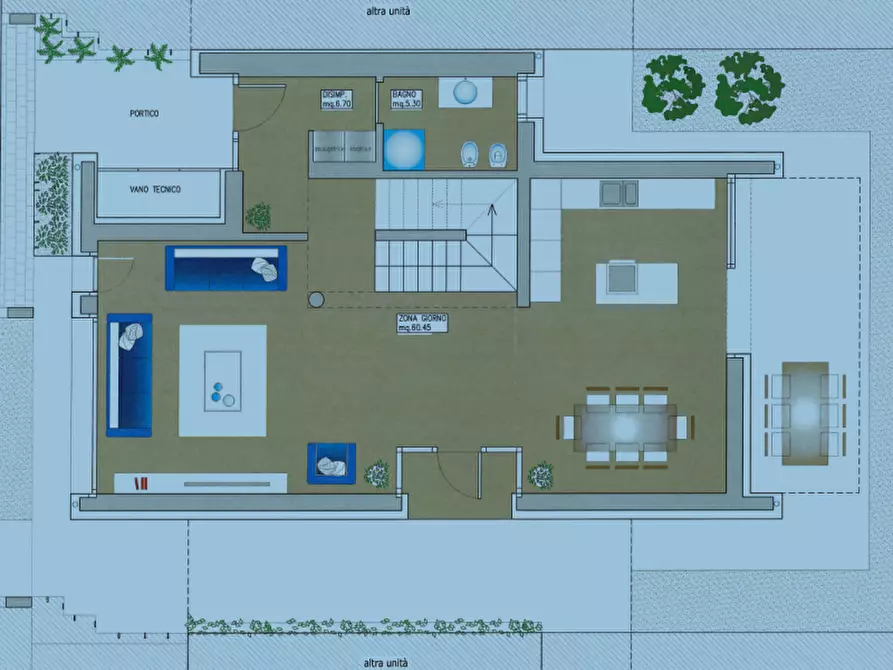 Immagine 8 di Villetta a schiera in vendita  in Via Della Croce a Mogliano Veneto