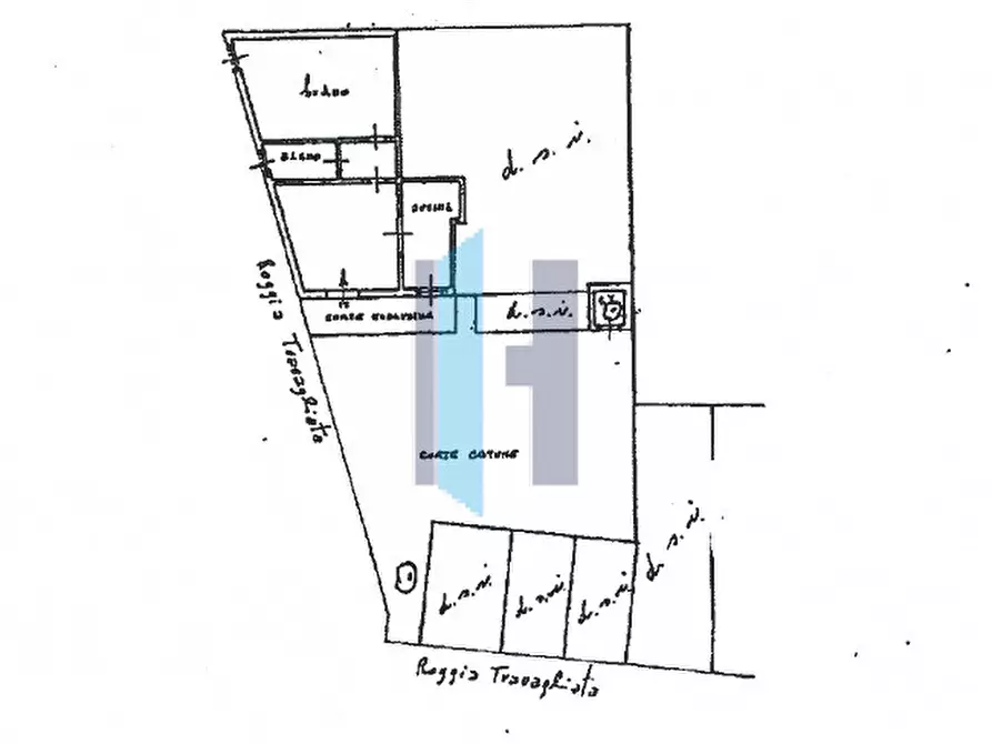 Immagine 7 di Palazzo in vendita  a Travagliato
