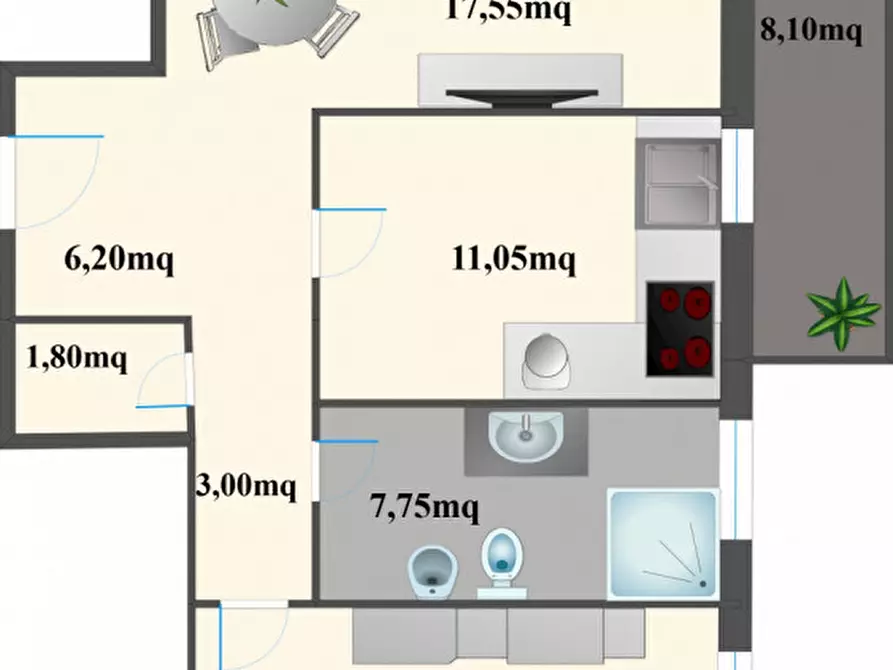 Immagine 5 di Appartamento in vendita  in Via Noldin a Laives .Leifers.