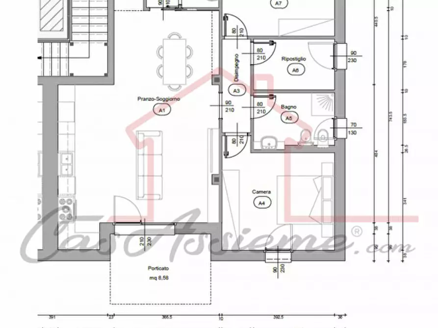 Immagine 9 di Appartamento in vendita  a Rossano Veneto