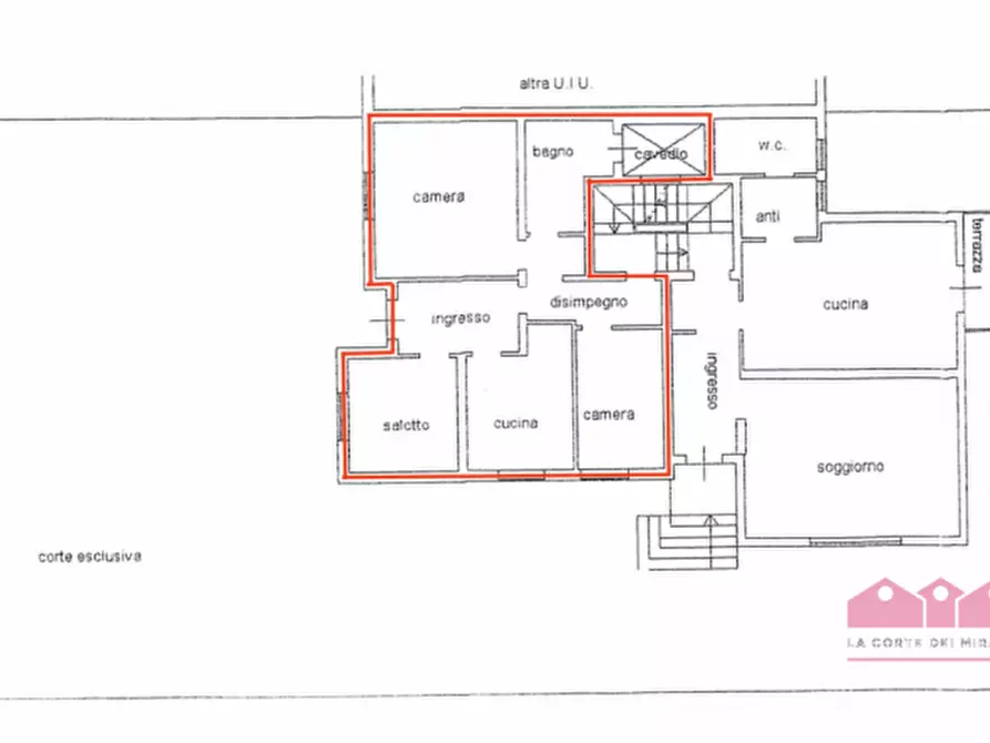 Immagine 11 di Casa bifamiliare in vendita  in Via Cavalieri di Vittorio Veneto a Vicenza