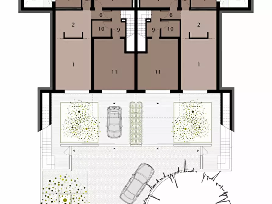 Immagine 12 di Casa bifamiliare in vendita  a Longiano