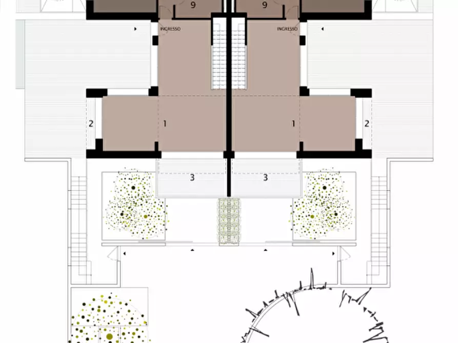 Immagine 13 di Casa bifamiliare in vendita  a Longiano