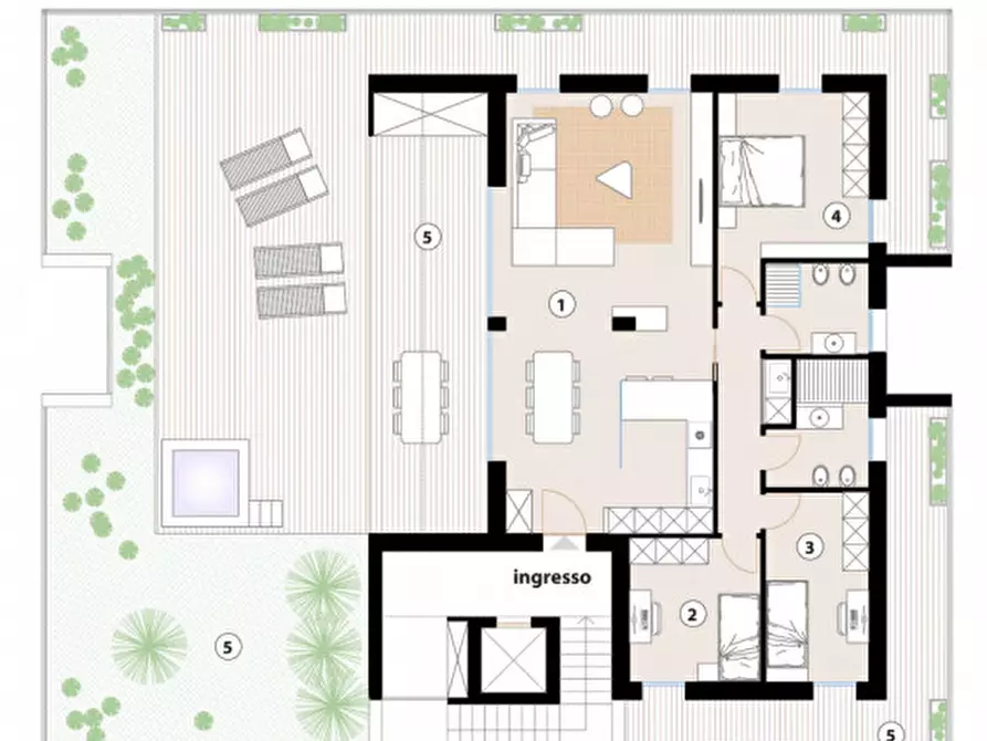 Immagine 22 di Attico in vendita  in Via Santa Rosa, 27 a Zanè