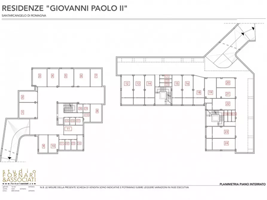 Immagine 9 di Appartamento in vendita  in Via Giovanni Paolo II a Santarcangelo Di Romagna
