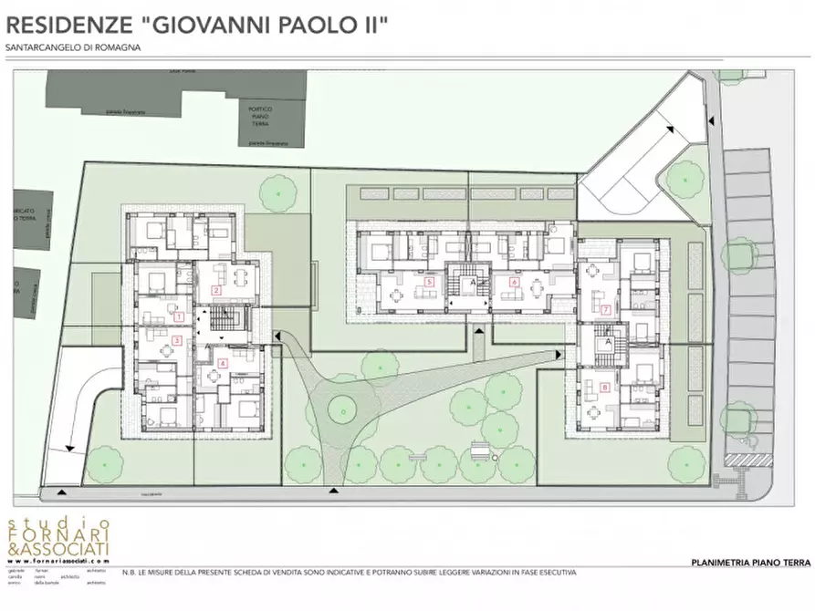 Immagine 10 di Appartamento in vendita  in Via Giovanni Paolo II a Santarcangelo Di Romagna