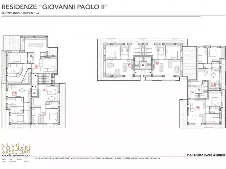 Immagine 12 di Appartamento in vendita  in Via Giovanni Paolo II a Santarcangelo Di Romagna