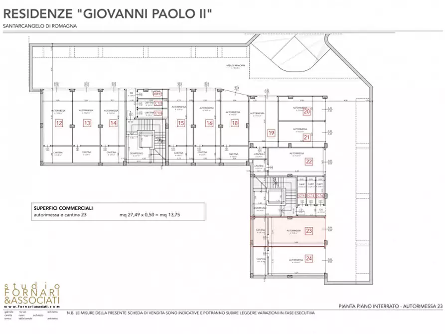 Immagine 34 di Appartamento in vendita  in Via Giovanni Paolo II a Santarcangelo Di Romagna
