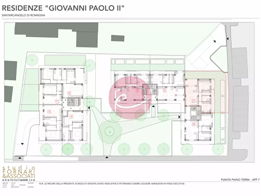Immagine 21 di Appartamento in vendita  in Via Giovanni Paolo II a Santarcangelo Di Romagna