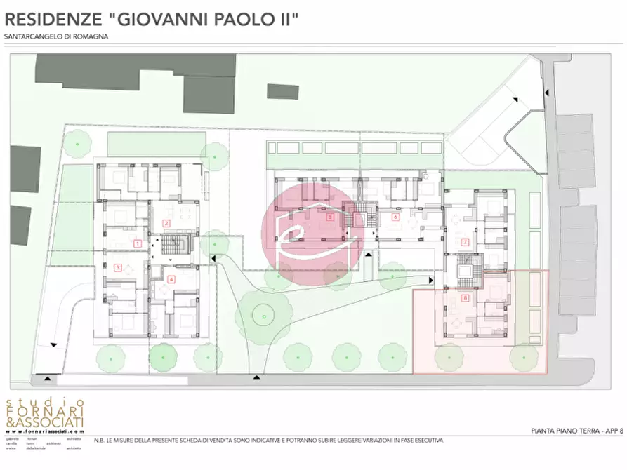 Immagine 23 di Appartamento in vendita  in Via Giovanni Paolo II a Santarcangelo Di Romagna