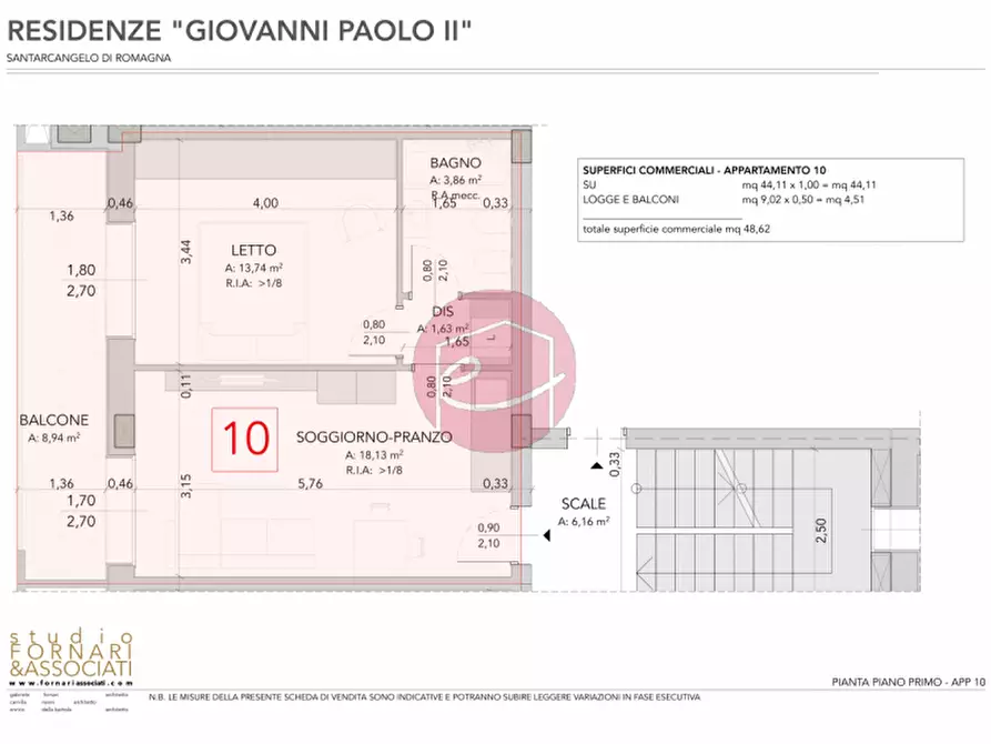Immagine 28 di Appartamento in vendita  in Via Giovanni Paolo II a Santarcangelo Di Romagna