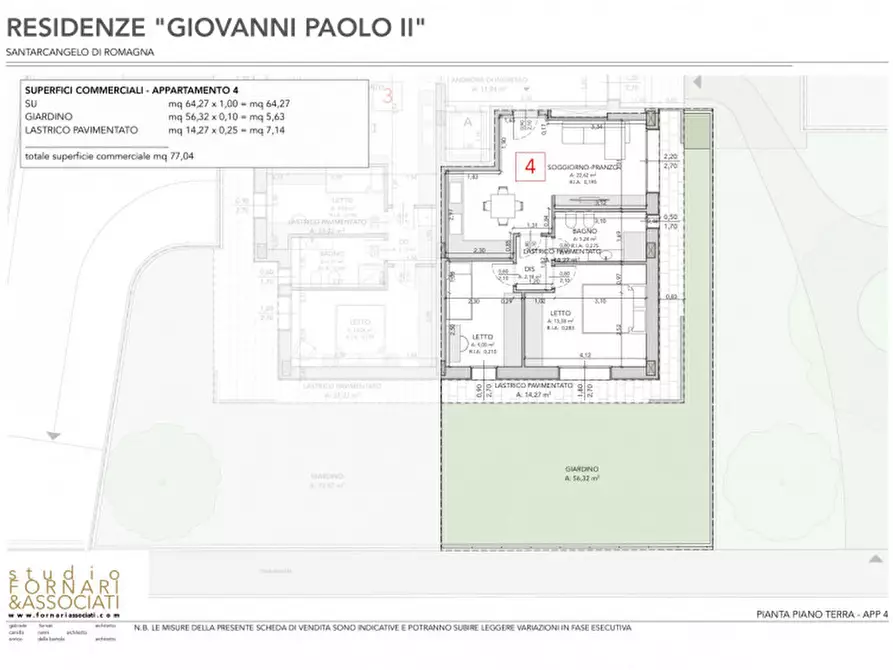 Immagine 59 di Appartamento in vendita  in Via Giovanni Paolo II a Santarcangelo Di Romagna